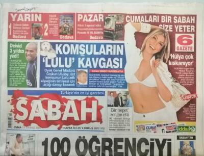 Sabah Gazetesi 13 Temmuz 2007 Yaptıklarıyla Özalın Kemiklerini Sızlattılar -GZ44692 - 1