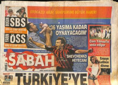 Sabah Gazetesi 14 Haziran 2009 - İranda Coplu Demokrasi GZ116940 - 1