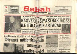 Sabah Gazetesi 14 Mayıs 1969 - Diyanet Müfettişlerinin Tutumu Endişe Verici GZ64180 - 1