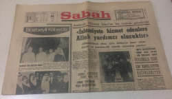 Sabah Gazetesi 14 Nisan 1967 - Feyzioğlu Ekibi CHP Kurultayına Hazırlanıyor - GZ15414 - 1
