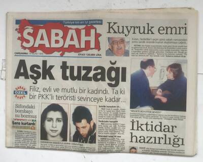 Sabah Gazetesi 14 Nisan 1999 - Dünyayı Sarsan 20 Dakika GZ8470 - 1