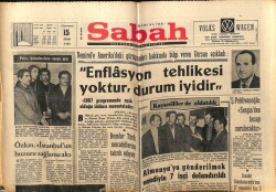 Sabah Gazetesi 15 Ekim 1966 - Gürsan Enflasyon Tehlikesi Yoktur Durum İyidir GZ64081 - 1