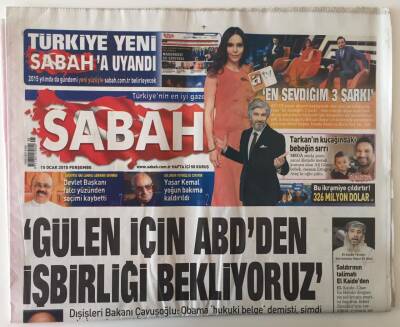 Sabah Gazetesi 15 Ocak 2015 - İslam Dünyasına Operasyon Yapılıyor GZ26972 - 1