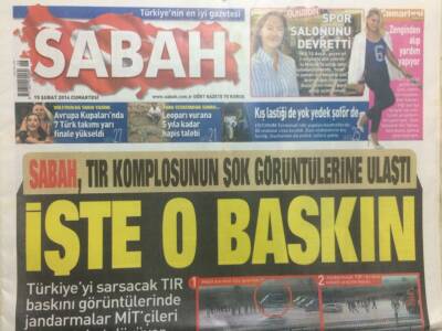 Sabah Gazetesi 15 Şubat 2014 - 17 Aralıka 6 Tahliye Çıktı GZ29735 - 1