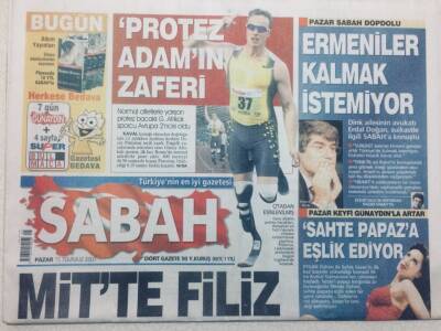 Sabah Gazetesi 15 Temmuz 2007 - Mitte Filiz Akın Cezası GZ47634 - 1