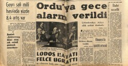 Sabah Gazetesi 16 Aralık 1966 - Orduya Gece Alarm Verildi GZ64083 - 1