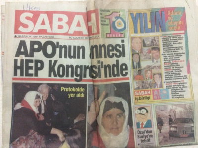 Sabah Gazetesi 16 Aralık 1991 - Cavit Çağlar Zam Yüzde 25i Geçmeyecek GZ27411 - 1