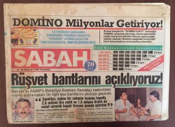 Sabah Gazetesi 16 Haziran 1986 - Devletin Dürüstlüğü İlkesi Ve Üniversite GZ10290 - 2