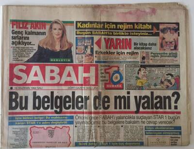 Sabah Gazetesi 16 Haziran 1992 - Uslan Artık Deli Gönül Gönül Yazar GZ25021 - 1