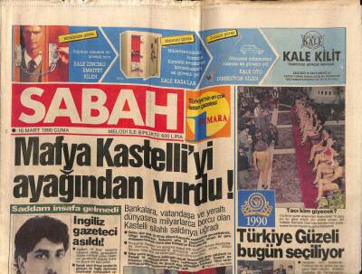 Sabah Gazetesi 16 Mart 1990 - Doğum Günü Hediyesi GZ55918 - 1