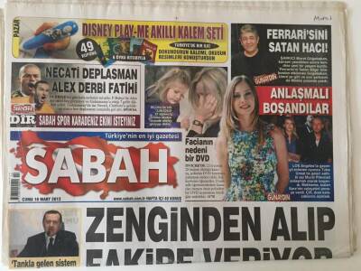 Sabah Gazetesi 16 Mart 2012 - Fındıkta Tarihi Rekolte Bekleniyor GZ22930 - 1