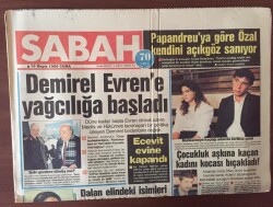 Sabah Gazetesi 16 Mayıs 1986 - Ecevit Pazar Günü Kürsüde GZ10161 - 2