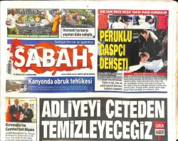 Sabah Gazetesi 16 Nisan 2014 - Osmanlıya Karşı Yapılan Kale Satışta - Kırımoğluna Cumhuriyet Nişanı GZ100276 - 2