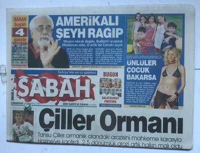 Sabah Gazetesi 16 Temmuz 2005 - Türkiyenin Hesabı Bağdattan Döndü ! GZ8573 - 1