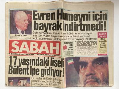 Sabah Gazetesi 17 Ekim 1989 - Mustafa Denizliyi Mönchengladbach Almak İstiyor ! GZ73875 - 1