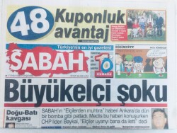 Sabah Gazetesi - 17 Ekim 1996 - Büyükelçi Şoku GZ46274 - 2
