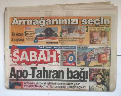 Sabah Gazetesi 17 Haziran 1995 - Kırşehir Valisine 23 Milyar Lira Ceza GZ7545 - 1