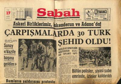 Sabah Gazetesi 17 Kasım 1967 - Mısırda 1100 Müslüman Daha Tahliye Edilecek GZ80672 - 1