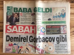Sabah Gazetesi 17 Kasım 1991 - Semra Özal 2 Gündür Hastanede GZ72887 - 1