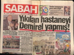 Sabah Gazetesi 17 Mart 1992 - Levent Kırca Ve Oya Yaşar Başrolleri Paylaşıyorlar GZ62833 - 1