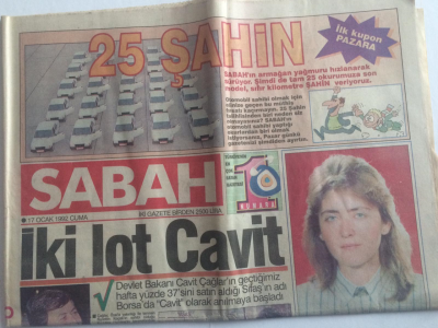 Sabah Gazetesi 17 Ocak 1992 - Ajda İle Müjde Artık Gece Gündüz Beraber - GZ15080 - 1