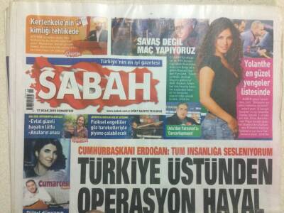 Sabah Gazetesi 17 Ocak 2015 - Paralel Yapının Tüm Sınavlarına Neşter GZ29522 - 1