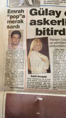 Sabah Gazetesi 18 Ağustos 1991 - Emrah Pop a Merak Sardı GZ83319 - 2