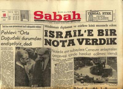 Sabah Gazetesi 18 Haziran 1967 - Kamil Günel Almanyaya Gidiyor GZ77385 - 1