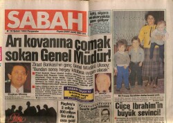 Sabah Gazetesi 18 Şubat 1988 - Ajda Pekkana Makas GZ64294 - 2
