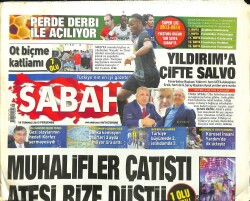 Sabah Gazetesi 18 Temmuz 2013 - Rusyadan Ankaraya Yeni Büyükelçi - Aziz Yıldırıma Çifte Salvo GZ100673 - 2