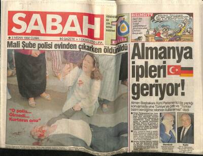 Sabah Gazetesi 19 Haziran 1988 - Doğum Günü Hediyesi GZ56649 - 1