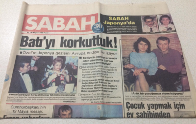 Sabah Gazetesi 19 Mayıs 1985 - Ajda Pekkan Anne Olabilmek İçin Devamlı Özel Tedavi Görüyor - GZ15404 - 2