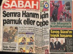 Sabah Gazetesi 19 Mayıs 1991 - PKK , Beyazıt Meydanında GZ62900 - 1