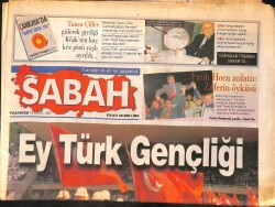 Sabah Gazetesi 19 Mayıs 1997 - Hülya Avşar'ın Sportmenliği - Süper Cobra Düştü GZ160255 - Gökçekoleksiyon
