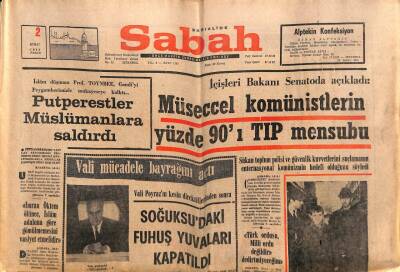 Sabah Gazetesi 2 Şubat 1969 - Sümerbank İşçileri 2 Sene İçin 114 Milyon Zam Aldı GZ82068 - 1