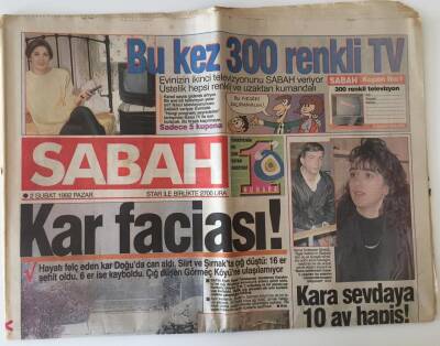 Sabah Gazetesi 2 Şubat 1992 - Demirelin Özalı Sindirme Formülü GZ11660 - 1