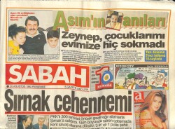 Sabah Gazetesi 20 Ağustos 1992 - Saraybosna Bombardıman Altında İnliyor GZ62125 - 1