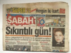 Sabah Gazetesi 20 Aralık 1994 - Moskovada Çeçen Korkusu GZ5998 - 2