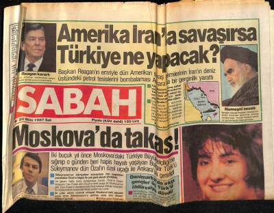 Sabah Gazetesi 20 Ekim 1987 - Evren Yeni Seçim Yasasını Dün İmzaladı GZ62897 - 1