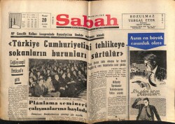 Sabah Gazetesi 20 Kasım 1966 - AP Gençlik Kolları Toplantısında Ayasofyanın İbadete Açılması İstendi GZ64051 - 1