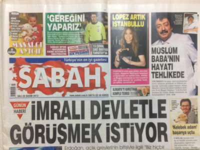 Sabah Gazetesi 20 Kasım 2017 - Müslüm Gürsesin Hayatı Tehlikede GZ27902 - 1