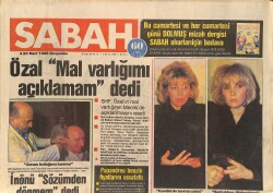 Sabah Gazetesi 20 Mart 1986 - Sakarya Beşiktaş'ı Kupadan Eledi - İnönü Sözümden Dönmem Dedi GZ3380 - Gökçekoleksiyon