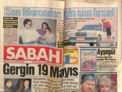 Sabah Gazetesi 20 Mayıs 1990 - Evrenin Adı Verilen Köyden İtiraz Var GZ64286 - 1