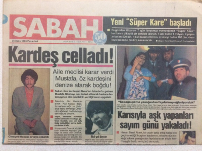 Sabah Gazetesi 21 Ekim 1985 - Yüksel Uzel Mahkemede Hesap Veriyor GZ27422 - 1