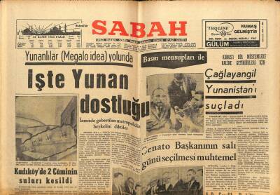 Sabah Gazetesi 21 Kasım 1965 - Haymanada 83 Kişide Tifo Teşhis Edildi GZ74888 - 1