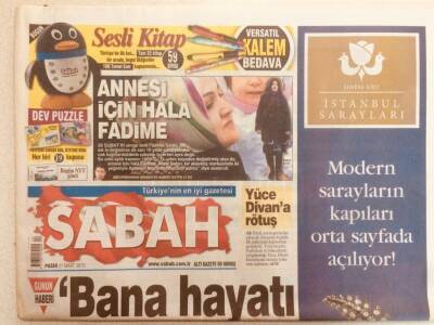 Sabah Gazetesi 21 Mart 2010 - Erdoğan Çektiğin Filmlerin Sayısı Kaç Oldu Deyince Cem Yılmaz Espriyi Patlattı 3 Oldu 3 Yavruyu Tamamladım GZ40206 - 1