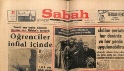 Sabah Gazetesi 21 Ocak 1969 - Ruslar Sis Bombası Kullanarak 23 Balıkçımızı Kaçırdı GZ64104 - 2