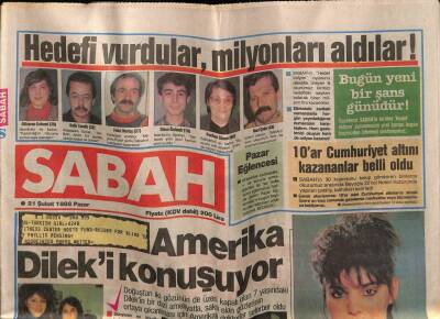 Sabah Gazetesi 21 Şubat 1988 - Doğum Günü Hediyesi GZ56627 - 1