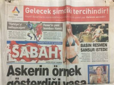 Sabah Gazetesi 21 Temmuz 2005 - Etibankta Reddi Hakim GZ29894 - 1