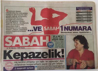 Sabah Gazetesi 22 Ağustos 1986 - Perihan Savaş Urfa Harran Ovasında Film Çevirecek GZ16001 - 1